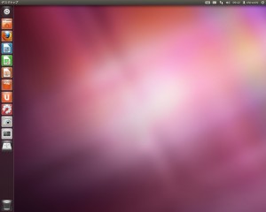 Ubuntu 11.10 デスクトップ